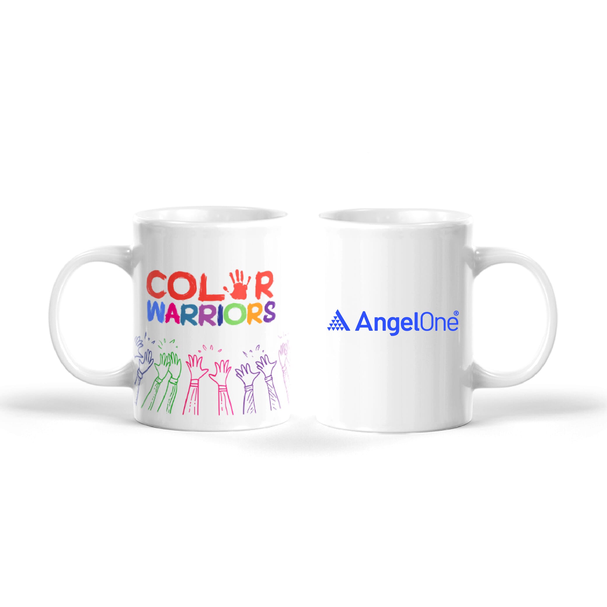 Color Warriors Sublimation Mug- White- 350ML